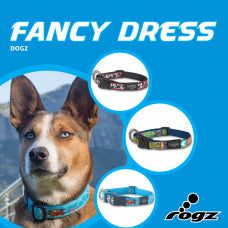 ROGZ Fancy Dress (Patterned) Collars & Leads