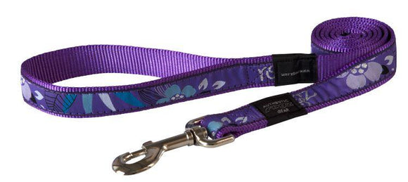 Rogz Fancy Dress Lead Purple Forest XL