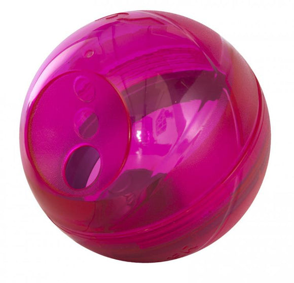 Rogz Tumbler Medium Treat Dispenser, Pink