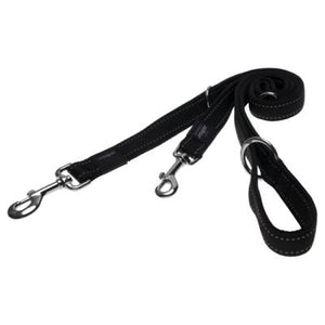 Rogz Multi-Lead Black Lge