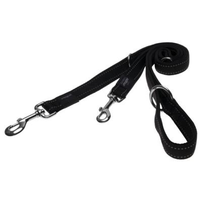 Rogz Multi-Lead Black Lge
