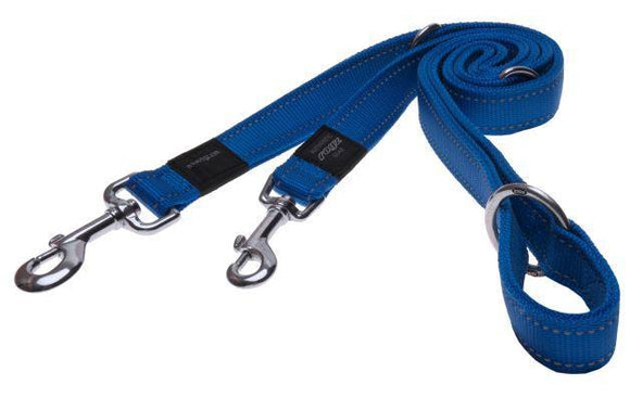 Rogz Multi-Lead Blue Med