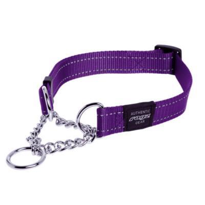 Rogz Obed Collar Collar Purple Med