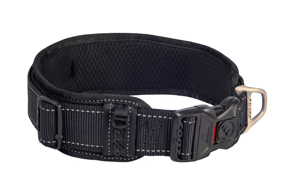 Rogz Classic Collar Padded Black XXLarge
