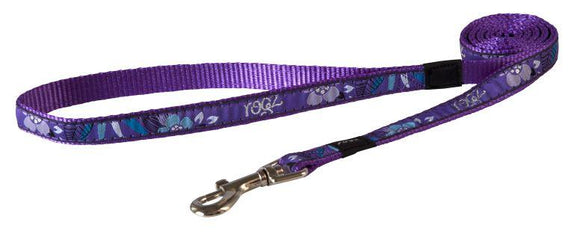 Rogz Fancy Dress Lead Purple Forest Med