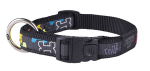 Rogz Fancy Dress Collar Multi Bone Lge