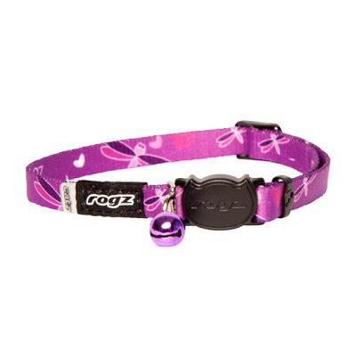 Kiddycat Safeloc Collar Drangonfly 8mm
