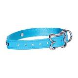 Luna Collar Med Blue Floral
