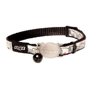 Reflectocat Safeloc Collar Black Cat 8mm