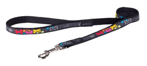 Rogz Fancy Dress Lead Multi Bone Lge