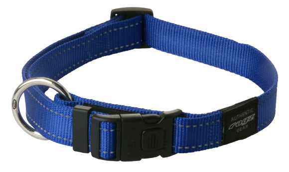 Rogz Classic Collar Blue Lge