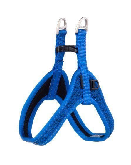 Rogz Fast Fit Harness Blue Sml/Med