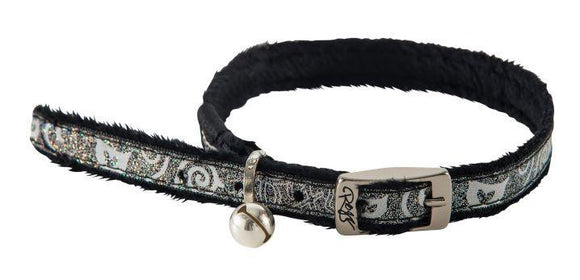 Sparklecat Pin Buckle Collar Black 11mm