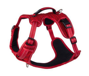 Rogz Explore Harness Red Med