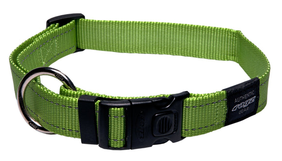 Rogz Classic Collar Lime XL