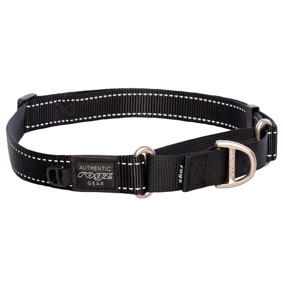 Rogz Control Collar Web Black XL