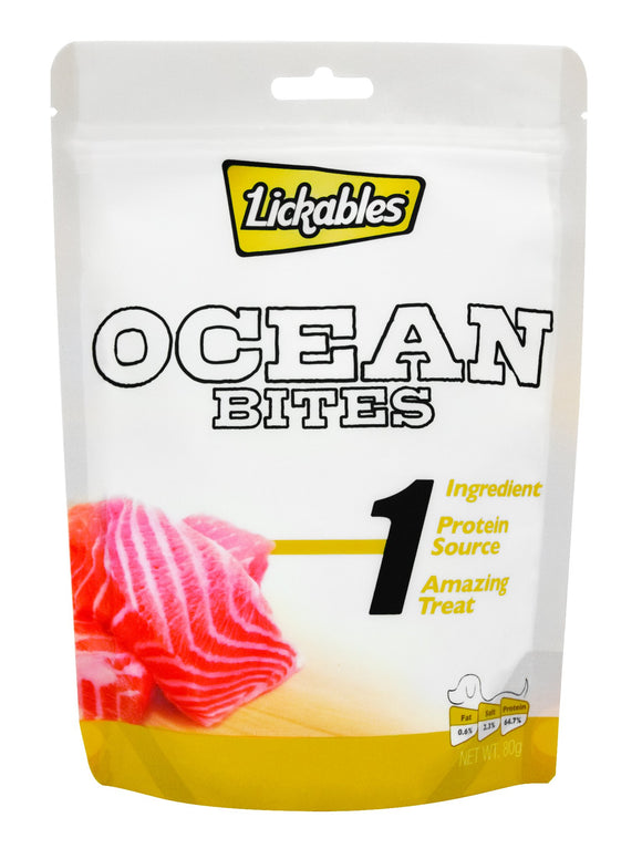 LICKABLES 1 OCEAN BITES 80G