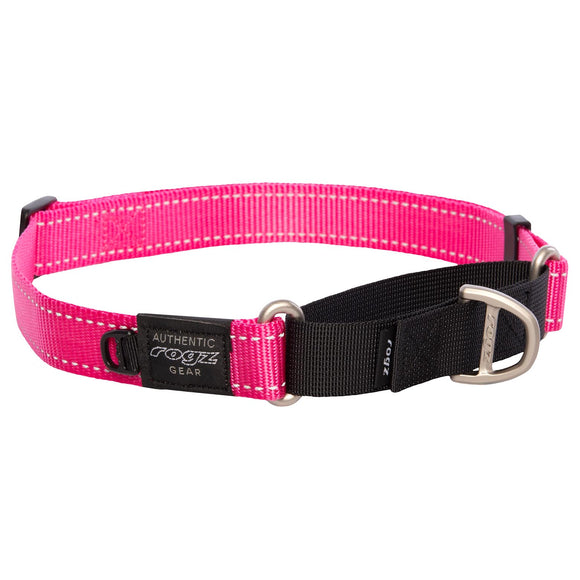 Rogz Control Collar Web Pink XL