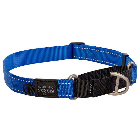 Rogz Control Collar Web Blue XL