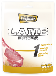 LICKABLES 1 LAMB BITES 100G