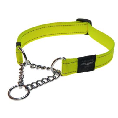 Rogz Obed Collar Collar Dayglow Yellow Lge