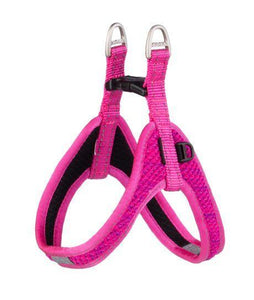 Rogz Fast Fit Harness Pink Med