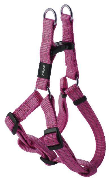Rogz Step-In-Harness Pink Med