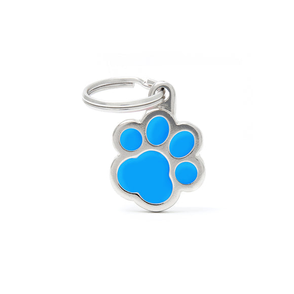 Classic Light Blue Paw Small