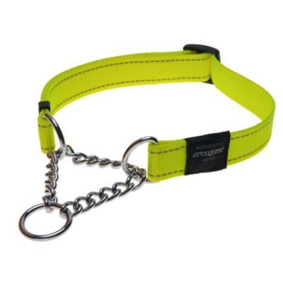 Rogz Obed Collar Collar Dayglow Yellow Med