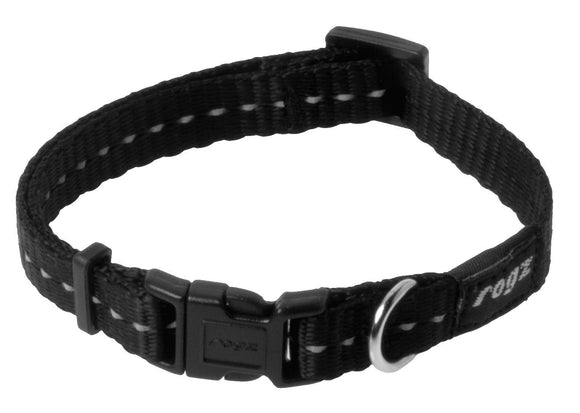 Rogz Classic Collar Black Small