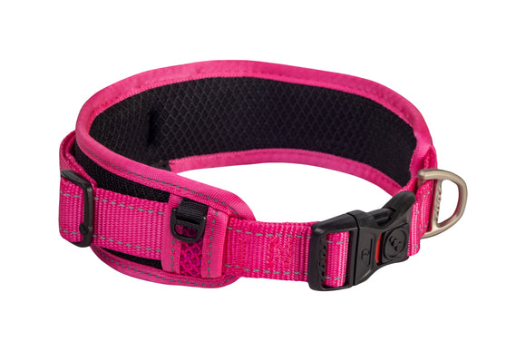 Rogz Classic Collar Padded Pink XLarge