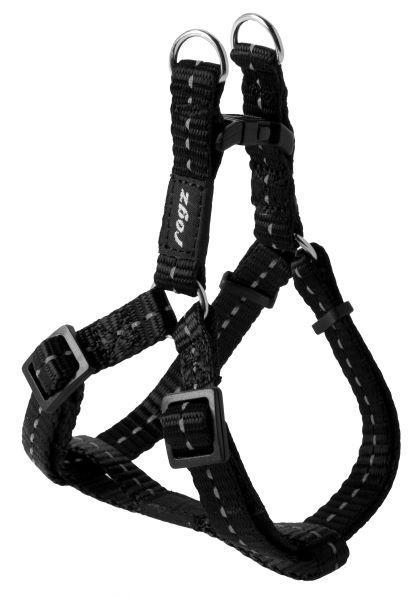 Rogz Step-In-Harness Black SML