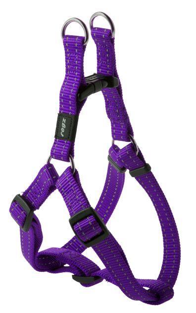 Rogz Step-In-Harness Purple Med