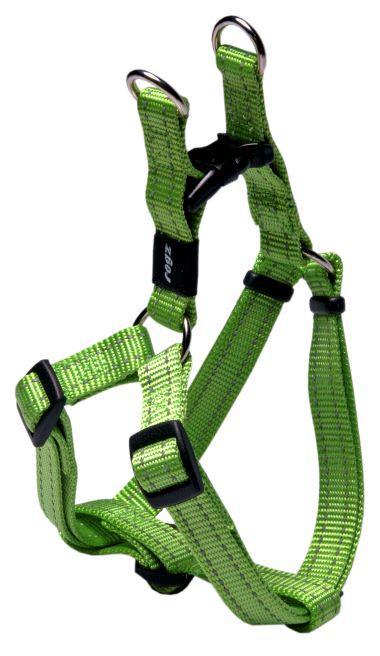 Rogz Step-In-Harness Lime Med