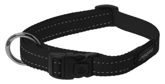 Rogz Classic Collar Black Lge