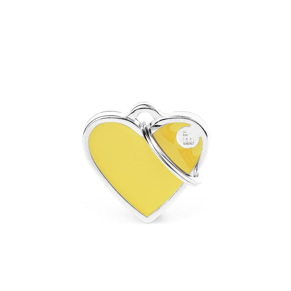 MF Basic Handmade Small Heart Yellow