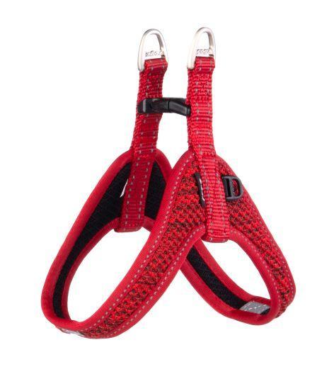 Rogz Fast Fit Harness Red Med