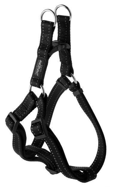 Rogz Step-In-Harness Black Lge