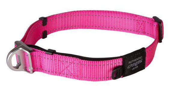 Rogz Safety Collar Collar Pink Lge