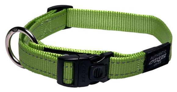 Rogz Classic Collar Lime Lge