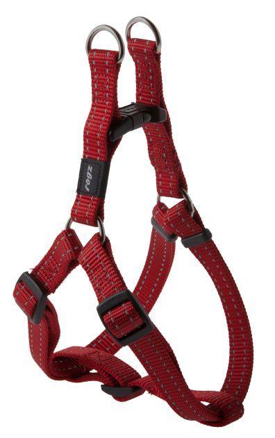 Rogz Step-In-Harness Red Med