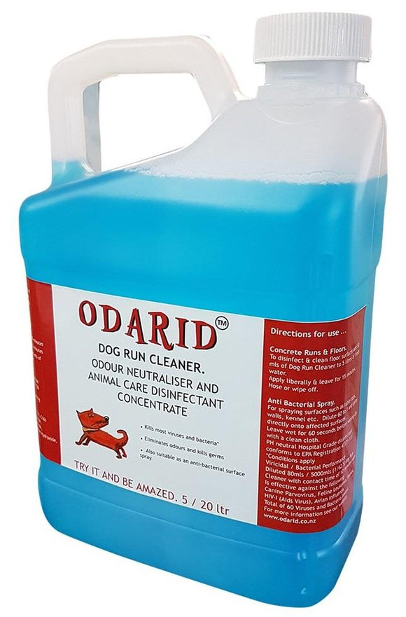 Odarid Dog Run Cleaner Concentrate 5 Lit