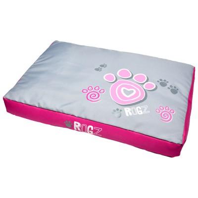 Flat Spice Pod Med Pink Paws