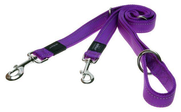 Rogz Multi-Lead Purple XL