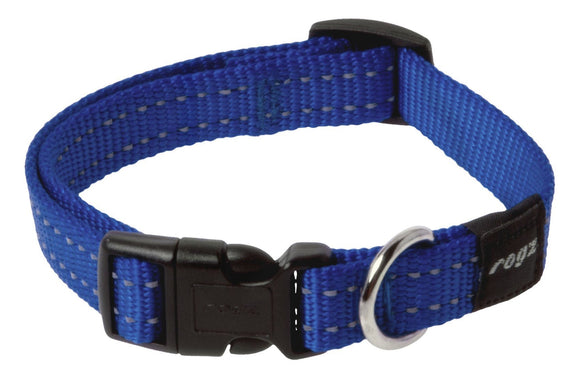 Rogz Classic Collar Blue Med