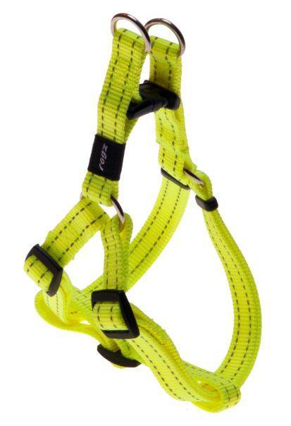 Rogz Step-In-Harness Dayglow Yellow Med