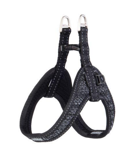 Rogz Fast Fit Harness Black Lge