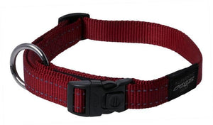 Rogz Classic Collar Red Med