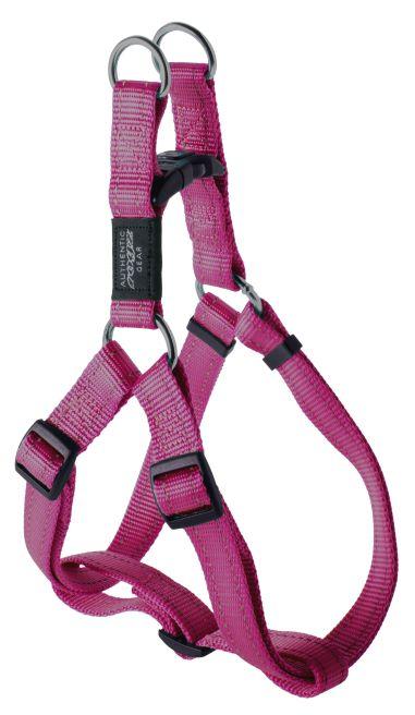 Rogz Step-In-Harness Pink Lge
