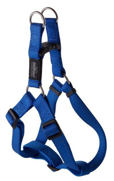 Rogz Step-In-Harness Blue Lge